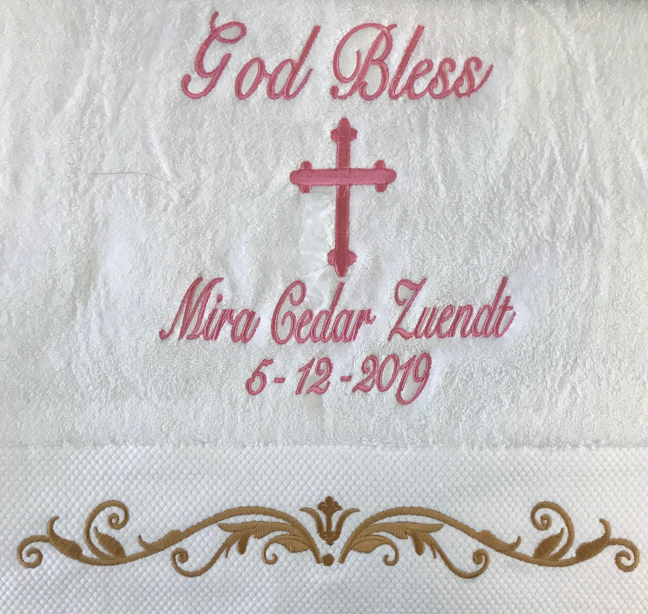 Custom embroidery work