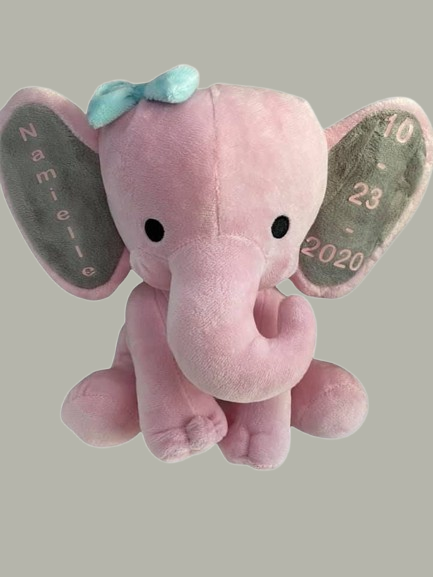 Personalized plush keepsake